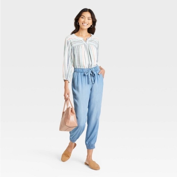 Knox Rose Pants - Women's Mid-Rise Jogger Pants - Knox Rose
Light Blue new